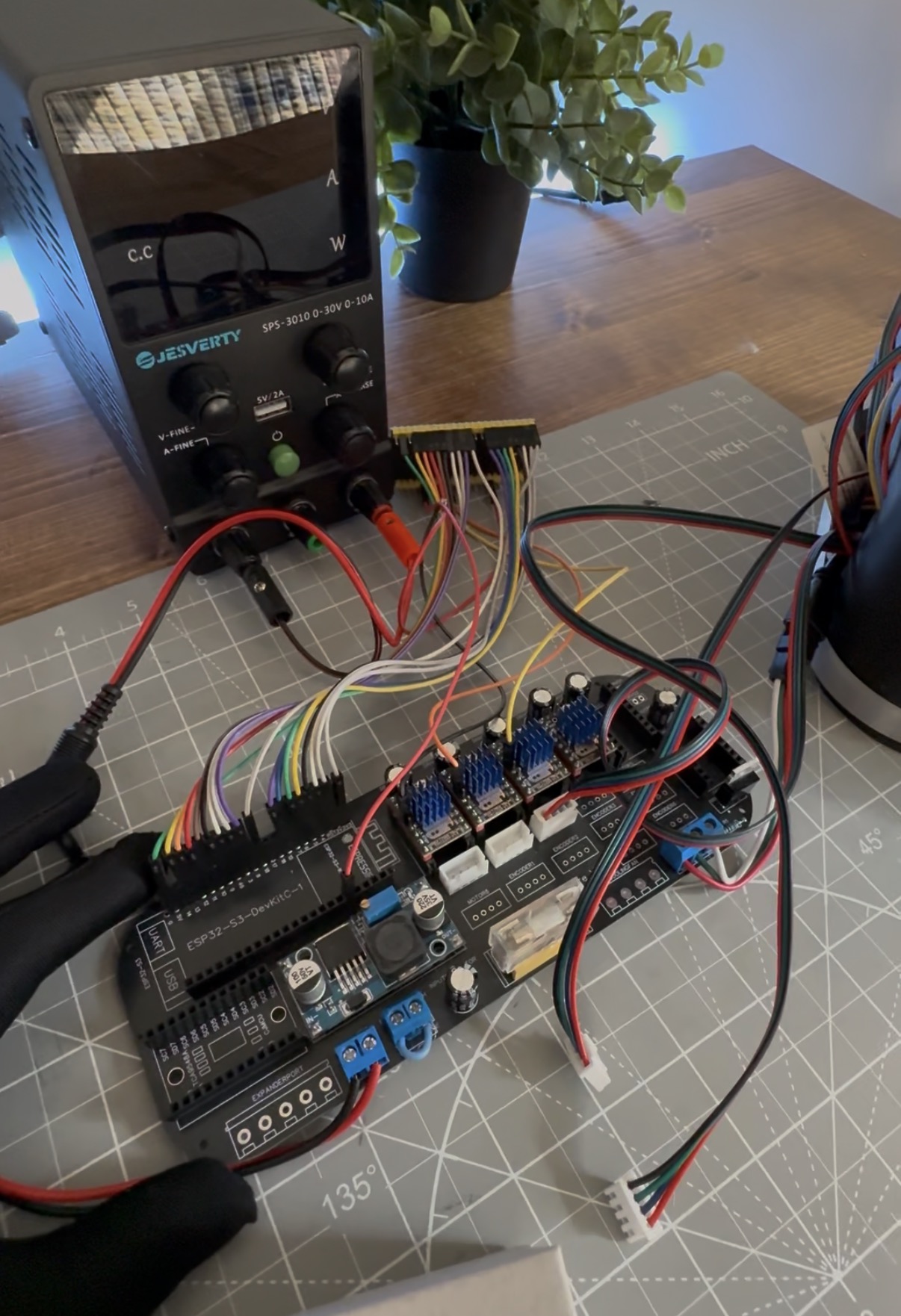 Assembled PCB
