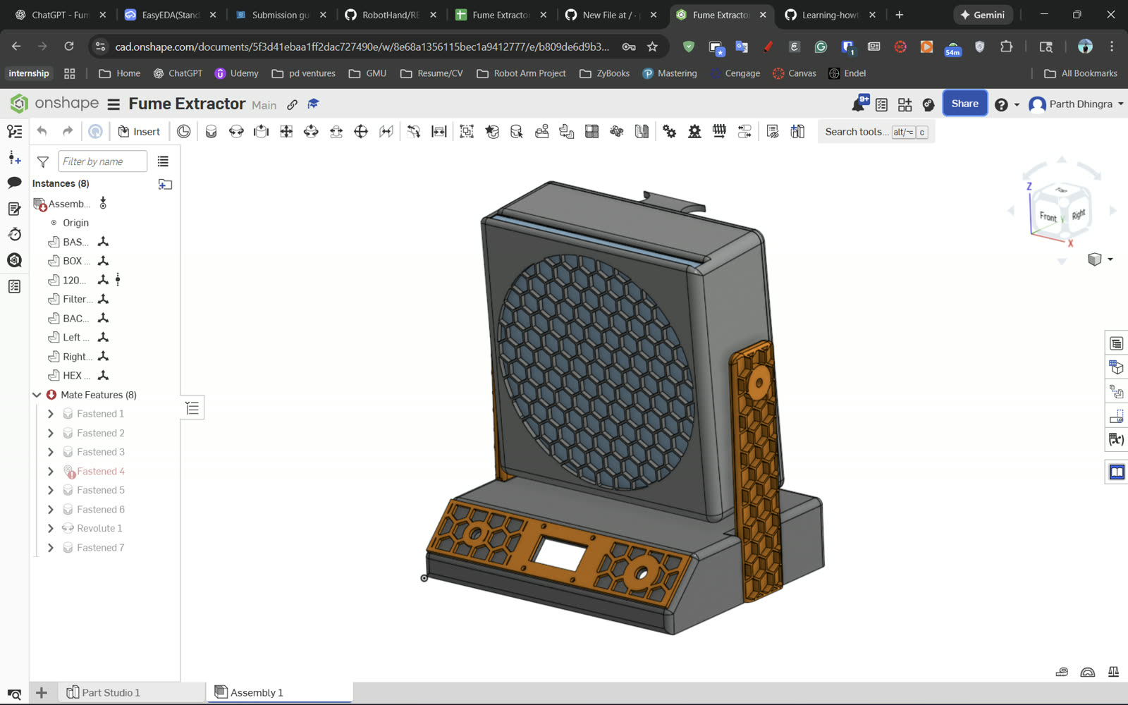 CAD assembly