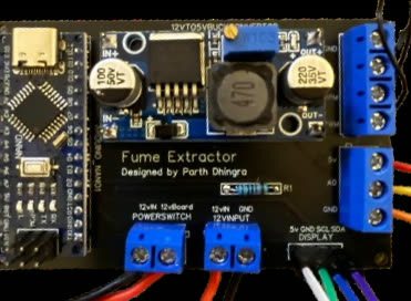 Assembled PCB